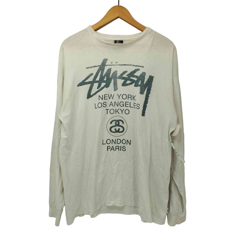 ステューシー Stussy L/S WORLD TOUR Tシャツ  メンズ